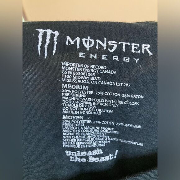 Monster Energy Big 3 T-Shirt - Picture 2 of 3